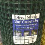 Wire Mesh Home and Garden Fencing In Dark Green from Direct Metals